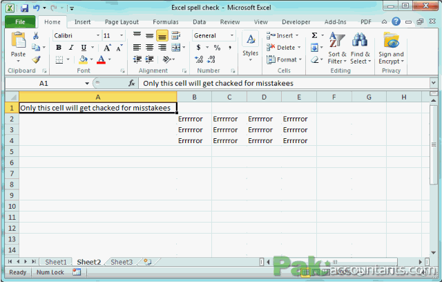 spell checking and proofing in excel ten things to learn medium