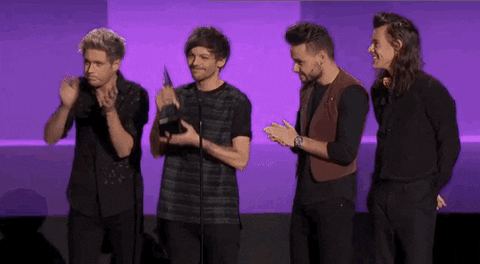 one direction thumbs up gif find share on giphy medium