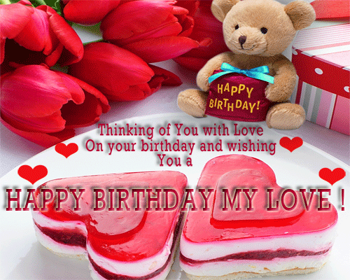 thinking of you my love free birthday for her ecards medium