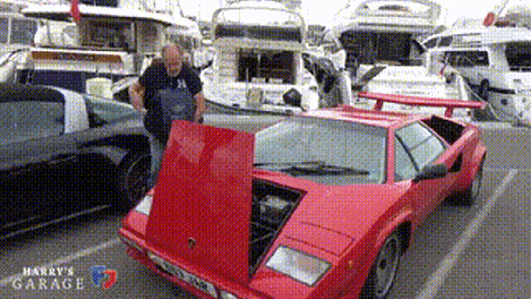this is what it s like to take a countach through the st bernard medium