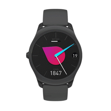 ticwatch 2 smart watch heart rate monitor gps wireless charging medium