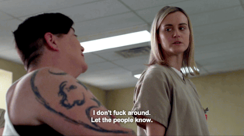 then she goes and tattoos herself oitnb piper s character medium