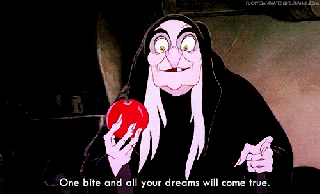 gif disney movie snow white the queen snow white and the small