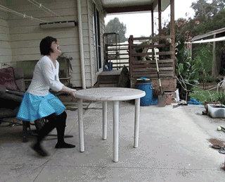 cosplay table flip gif find share on giphy
