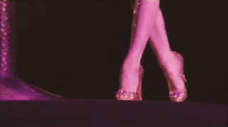 gif glitter shoes dita von teese high heels walk burlesque daria small