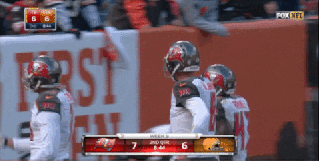 mike evans celebration gif find share on giphy small