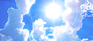my gif gif anime blue sun clouds scenery noa the sun anime small