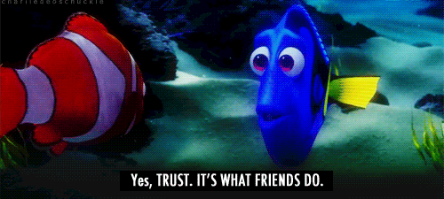 when dory teaches marlin about friendship pinterest finding nemo small