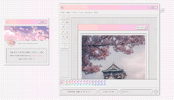 floralcodes tumblr themes by katie purple floral background small