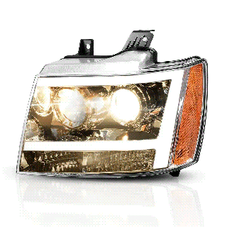 15 off pair led drl projector headlight lamp for 07 14 chevy avalanche suburban tahoe 2007 2013 pickup truck yitamotor 1990 toyota tacoma