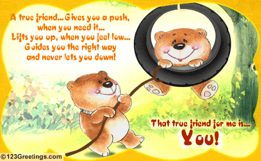 true friend for me is you free poems quotes ecards 123 greetings small