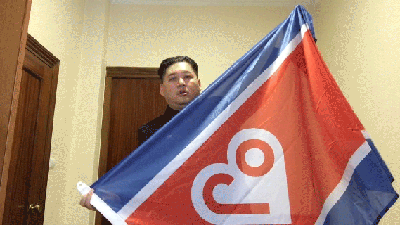 north korea rebrand on behance small