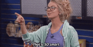 nicole that is so smart gif by big brother find share small