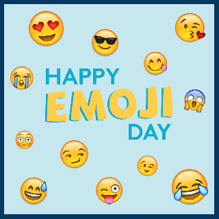 it s emoji day the chat shack running gif small