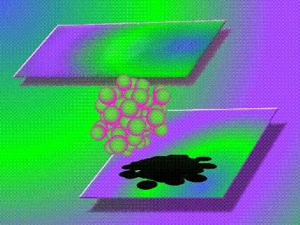 vaporwave trash can holograpic small