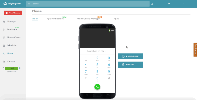 make calls on your android phone from your computer small