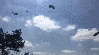 botched airdrop sends humvees plummeting to their doom small