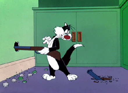 sylvester the cat gif find share on giphy small