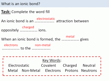 ions and ionic bonding edexcel 9 1 by chemistryteacher001 teaching small