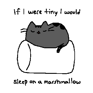 pixilart pusheen on a marshmallow by mariothedog 520 gif small