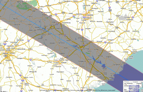 total solar eclipse 2017 maps of the path small