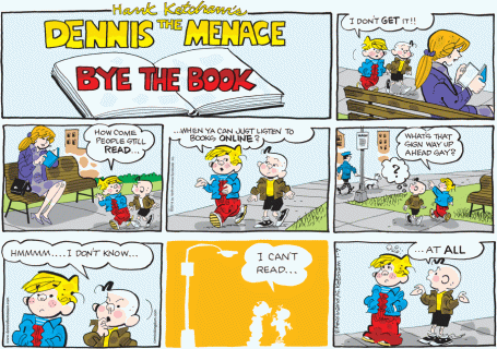 dennis the menace bye the book 1 7 2018 hank ketcham books small