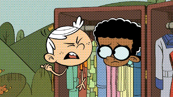 image s2e06a lincoln and clyde in a closet gif the small