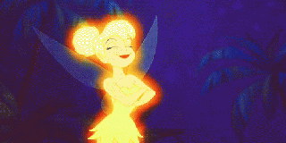 peter pan tinker bell gif peterpan tinkerbell dust discover small