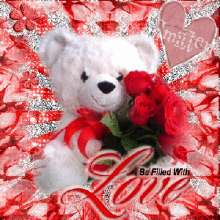 happy valentines day my wonderful teddy bear x x animated picture small