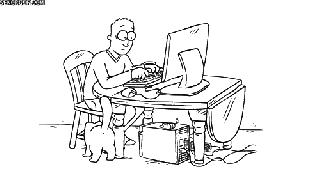 cat computer gif by cheezburger find share on giphy small