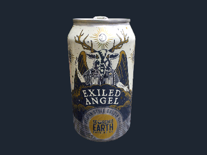 exiled angel can redesign illustration scorched earth brewing by corinne mock creative on dribbble satan the devil