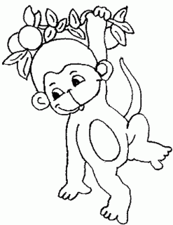 justice monkey coloring pages download and print for free small