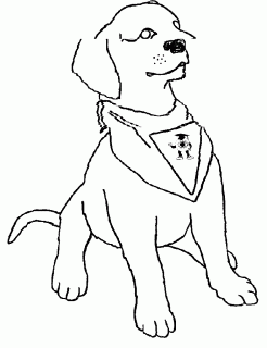 free printable dog coloring pages for kids small
