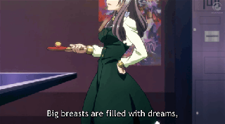 the breasts are filled with hopes and dreams meme referenced in small