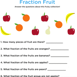 fractions worksheets free printables education com small