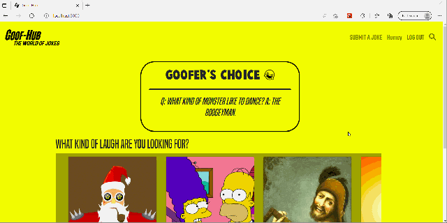 github melatekie goofhub a web app where users of all funny school jokes small