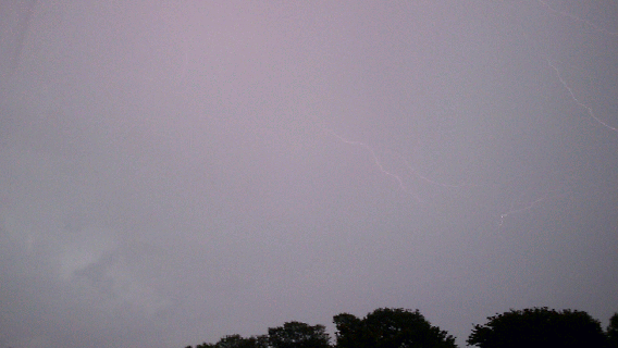 lightning storm over guernsey channel islands animation small