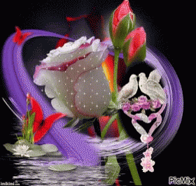 flower water gif flower water birds discover share gifs small