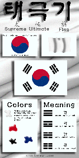 south korean flag infographic loving korean boyfriend small
