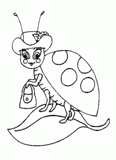 ladybug coloring pages baby animals worksheet coloring pages small
