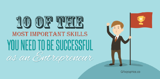 10 of the most important skills you need to be successful as an small