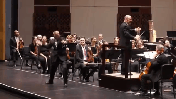 the florida orchestra recreates geico s triangle solo commercial small