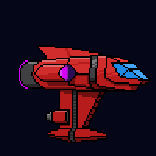 pixilart spaceship that is not frisbee shaped by username here small
