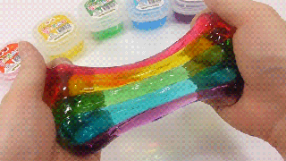 rainbow slime gif tumblr small