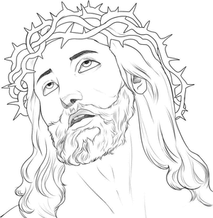 welcome art line drawing how to draw mary virgin mary jesus small