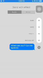 gifs ios 11 new imessage screen effects echo and small