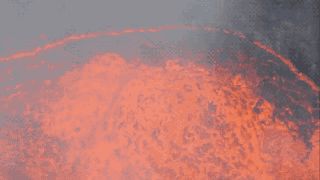 volcano lava gif find share on giphy small
