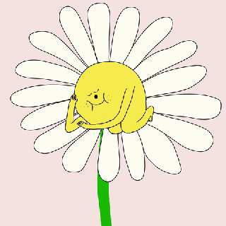 animation art happy cute sleep flower peace spring good small