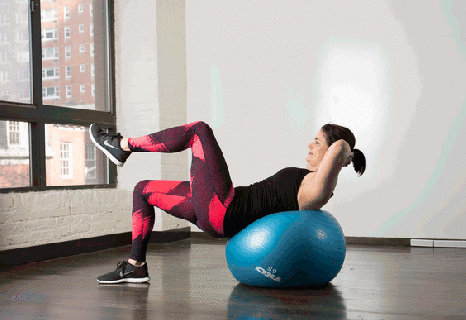 abs workout best stability ball moves for your core small