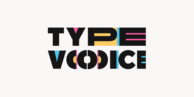 typevoice the first fontshop powered by voice on behance small